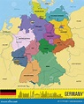 Cartina Germania Con Regioni | Cartina