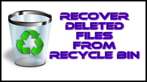 How To Recover Deleted Files In Windows Easily Restore Recycle Bin