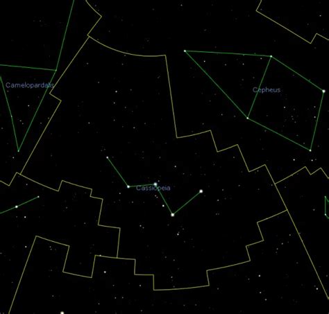 Cassiopeia Constellation Facts Stars Map And Myth Of The Queen Of