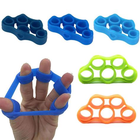 Cheap Silicone Hand Exerciser Grip Strength Wrist Exercise Finger