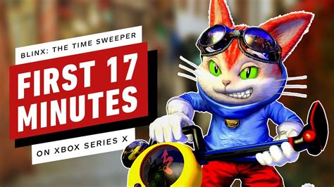 The First 17 Minutes Of Blinx The Time Sweeper On Xbox Series X Youtube