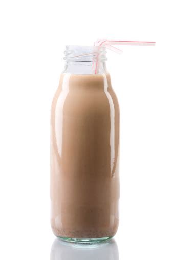 Bottle With Chocolate Milk Stock Photo Download Image Now Istock