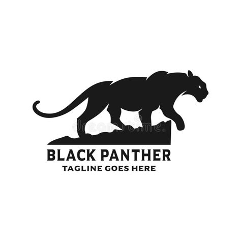 Black Panther Logo Design Stock Vector Illustration Of Hunter 167522112