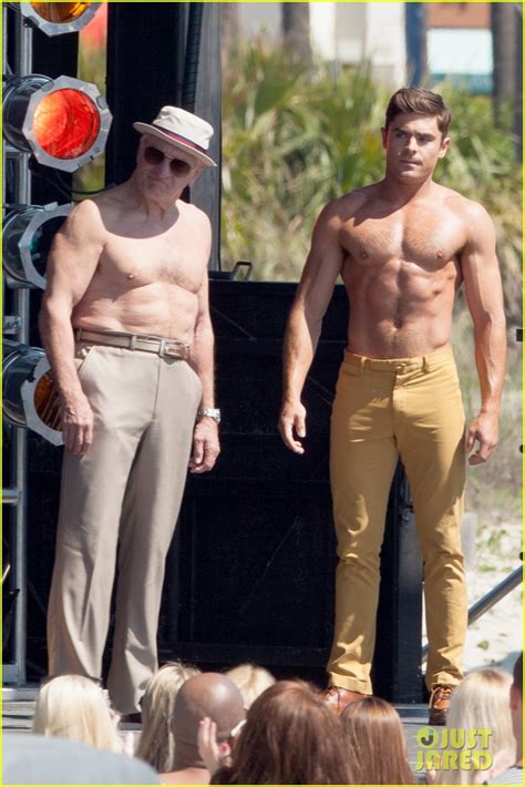 Zac Efron And Robert De Niro Have A Shirtless Body Contest In These