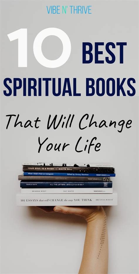 10 Best Spiritual Books That Will Change Your Life Vibe N Thrive