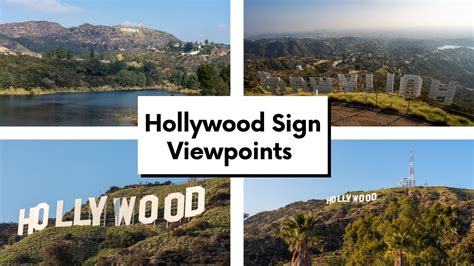 How To See The Hollywood Sign 10 Great Viewpoints Youtube