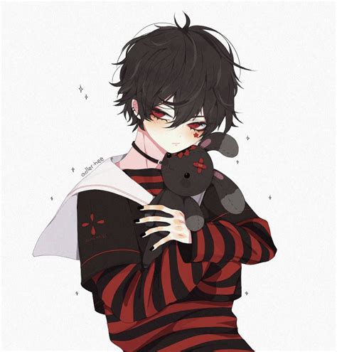 Black Hair Cute Anime Child Boy Glorietalabel