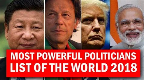 Top 10 Most Powerful Politician In The World Youtube