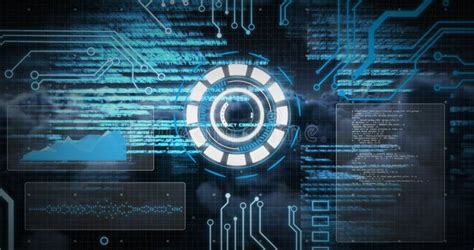 Animation Of Scope Scanning Data Processing And Numbers Changing Over