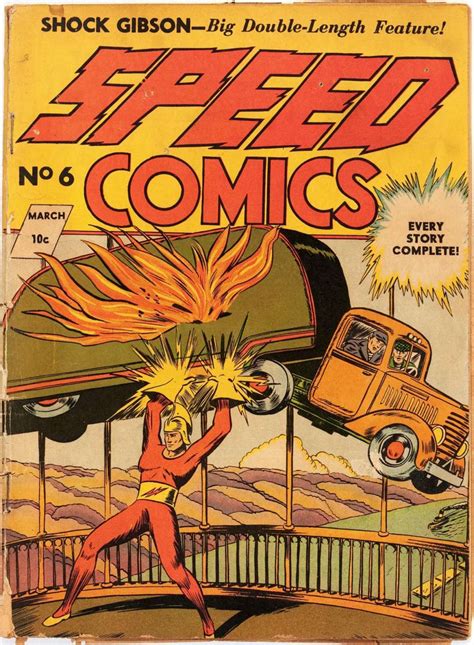 Speed Comics 6 Harvey Comics Comic Book Plus