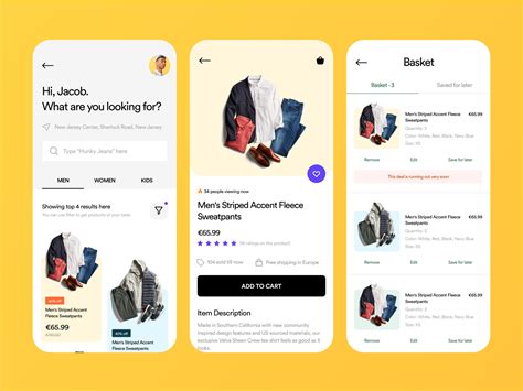 Ecommerce App Concept By Mehedi Hasan Rownock On Dribbble