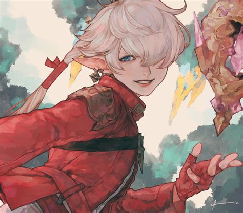 Red Mage And Alisaie Leveilleur Final Fantasy And More Drawn By