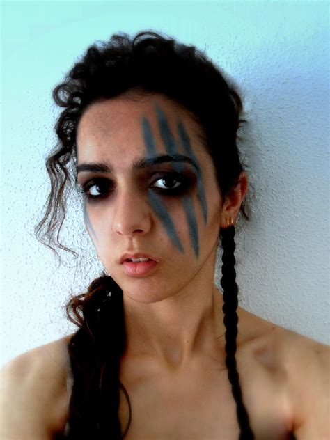 War Paint Vikings Inspired Stage Makeup Hair Makeup Football Face
