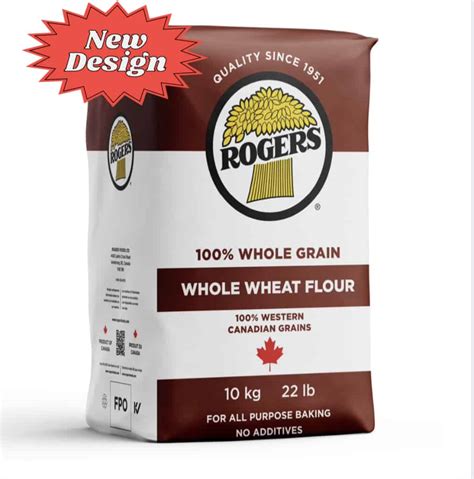 Whole Grain Whole Wheat Flour 10kg Rogers Foods