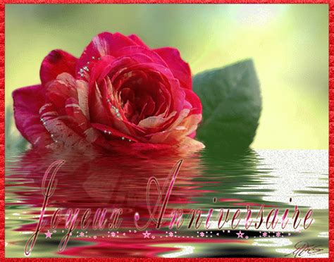 Comment envoyez des fleurs à ceux que vous aimez ? Joyeux anniversaire fleurs gif animé 27 » GIF Images Download