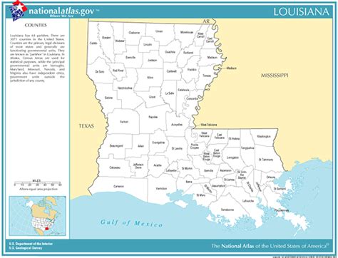 Louisiana Map With Cities Iucn Water
