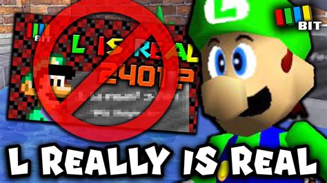 L Really Is Real 2401 Luigi Found In Super Mario 64 Mystery Bit