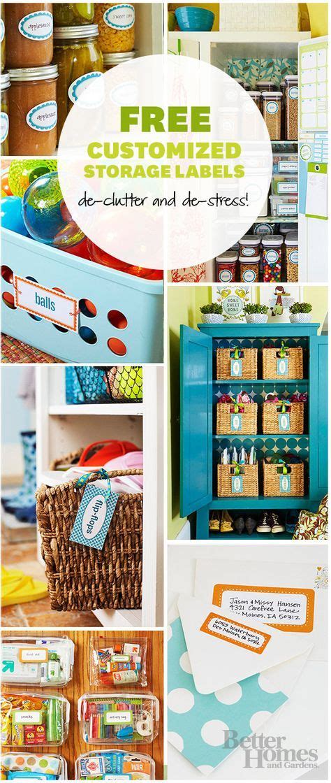 Stay Organized With Our Free Printable Labels Storage Labels Labels