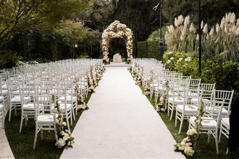Gorgeous Alfresco Garden Wedding In Bel Air California Inside Weddings