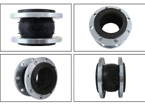Flexible Pipe Fittings Flange Ends Expansion Rubber Joint