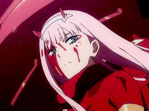 Download Desktop Wallpaper Angry Zero Two Darling In The Franxx