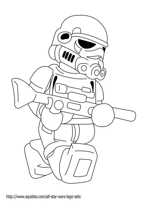 Storm Trooper Printable Page For Kids And For Adults Coloring Home