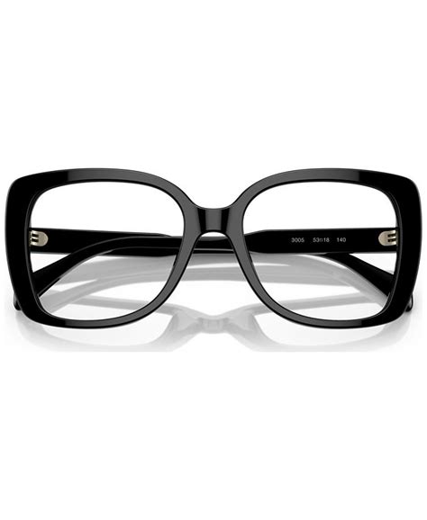 michael kors women s square eyeglasses mk4104u 53 macy s