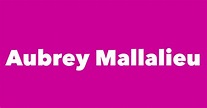 Aubrey Mallalieu - Spouse, Children, Birthday & More