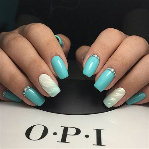 95 Best Turquoise Nails Art Design Ideas Soflyme