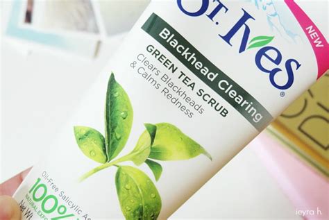 Ives green tea scrub, i loved the fact that it didn't react on my face(as opposed to some other products i have tried out in the past). Sữa Rửa Mặt Trà Xanh St Ives Blackhead Clearing Green Tea ...