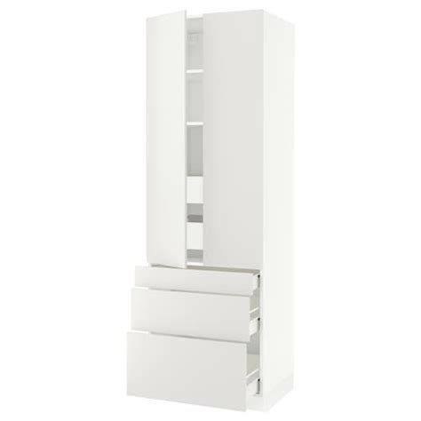 Hemnes Storage Combination W Doorsdrawers White Stain Ikea