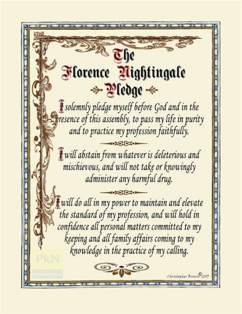 The Florence Nightingale Pledge