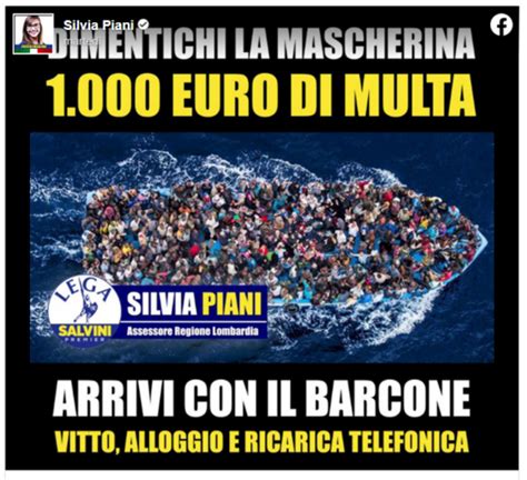 L'ex assessore della lega sbotta contro silvia romano. Polemica per un post dell'assessore leghista, migranti e ...