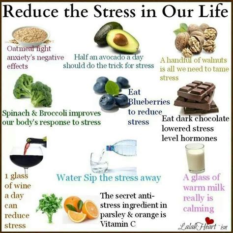 Foods To Reduce Stress Food Pinterest Reduce Stress And Food