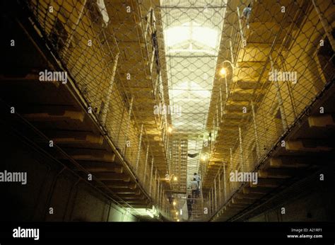Inside Parkhurst Prison Isle Of Wight Stock Photo Alamy