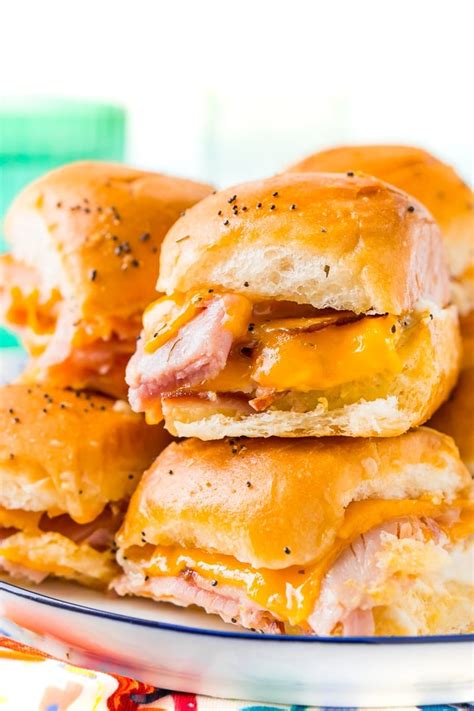 Easy Ham And Cheese Sliders Recipe Sugar And Soul