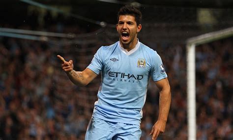 Sergio Aguero Manchester City Debut Was Nice Daily Mail Online