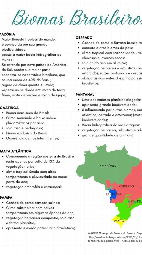 as principais características dos biomas brasileiros Brainly br