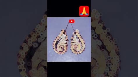 Gold Kan Pasa Earrings Design For Marriage Women And Girl Gold