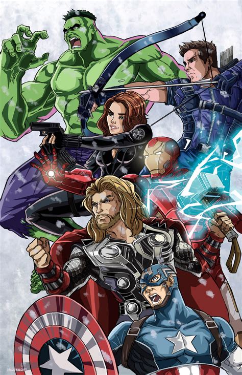 Avengers Colors By Fantasiesandfathoms On Deviantart