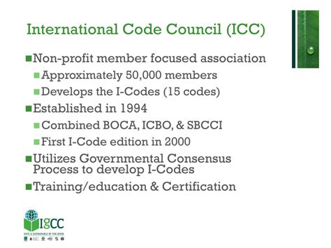 Ppt International Code Council Icc Powerpoint Presentation Free