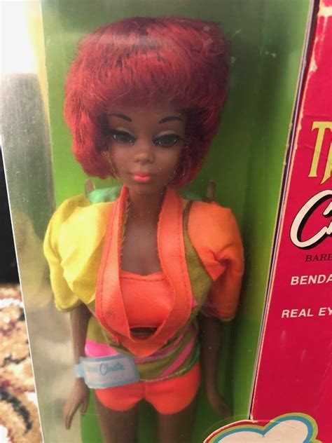 Vintage 1969 Talking Barbie Christie Doll Mattel Nrfb Real Etsy