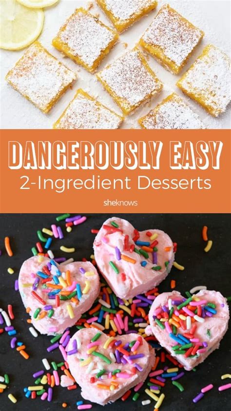 these desserts only have 2 ingredients and they re totally amazing