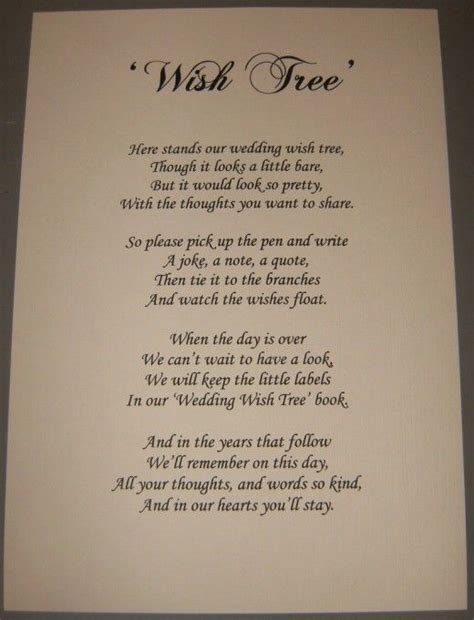 Ideas For Wedding Wish Trees Instead Of Guest Books Wedding Wishes