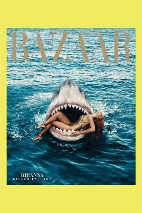 Rihanna Swims With Sharks Like Its No Big Deal The Cut