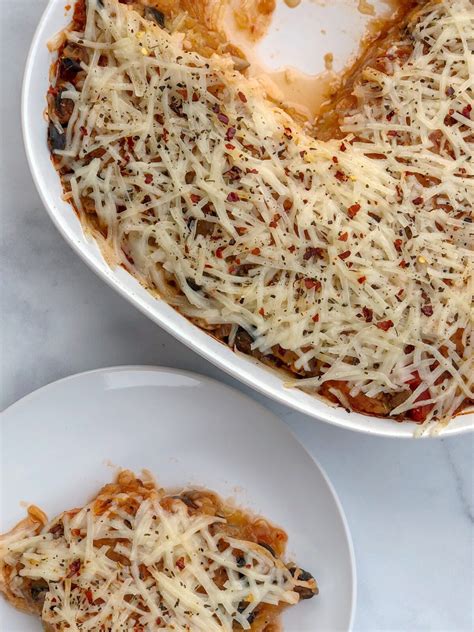 6 Ingredient Spaghetti Squash Pizza Casserole Dairy Free Egg Free