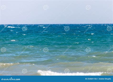 Horizon On The Mediterranean Sea Stock Photo Image Of Mediterranean