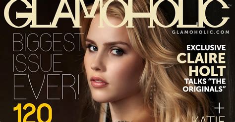 Magazines The Charmer Pages Claire Holt Glamoholic Magazine Us