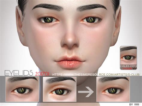 Skin Detail Eyelid 201701 By S Club Wm At Tsr Sims 4 Updates
