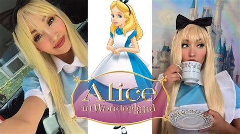 Alice In Wonderland Makeup Tutorial Feshfen Wigs Youtube